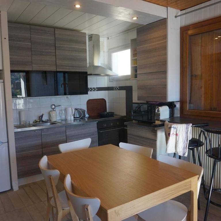T3 60m² 6/7 pers à 50m des pistes, animaux acceptés, linge inclus hiver - FR-1-636-222 - Apartamento - 4