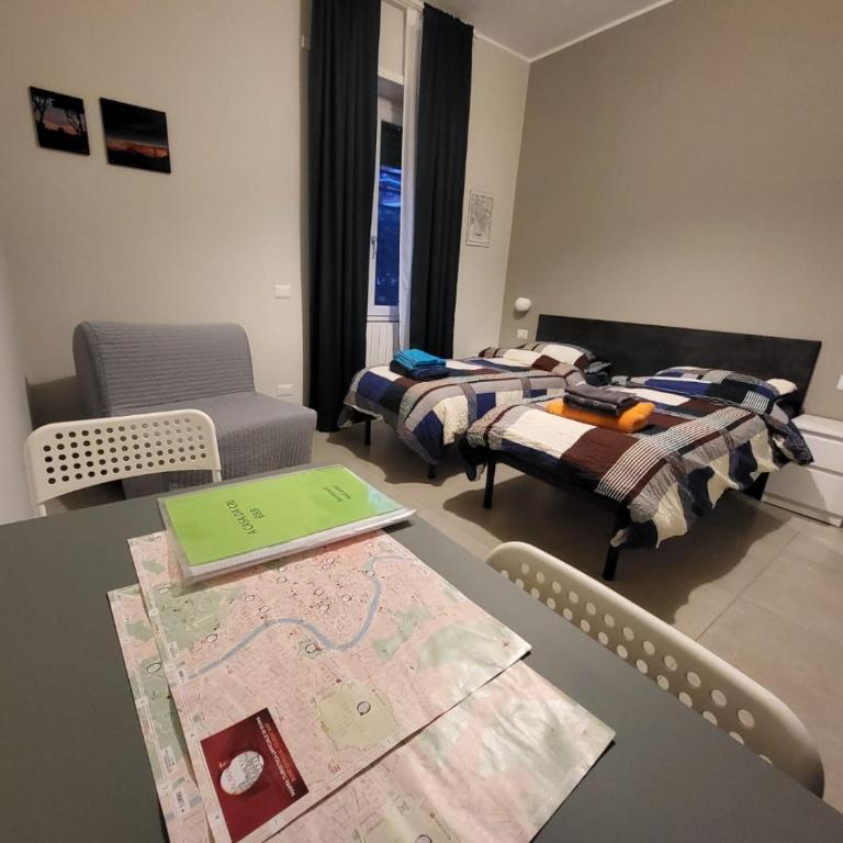 A casa da Cri B&B - Camera Matrimoniale/Doppia con Letti Singoli con Letto Supplementare - 1