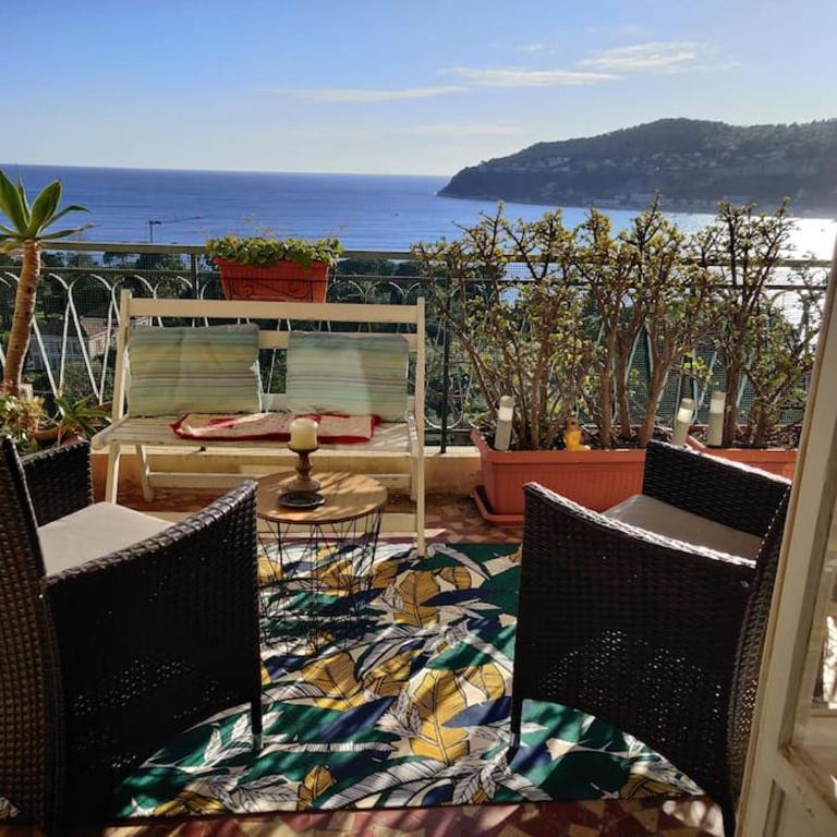 Vintage flat on Villefranche bay - free car park - Appartement 2 Chambres - 35