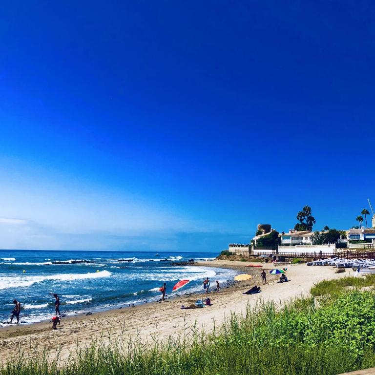 Front-line beach apartment with garden-Dona lola - Mijas Costa - Malaga - Apartamento con vistas al mar - 15