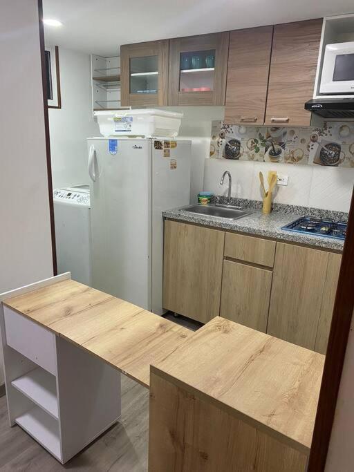 Con Piscina, Cómodo y acogedor Apartaestudio en el rodadero - One-Bedroom Apartment - 22