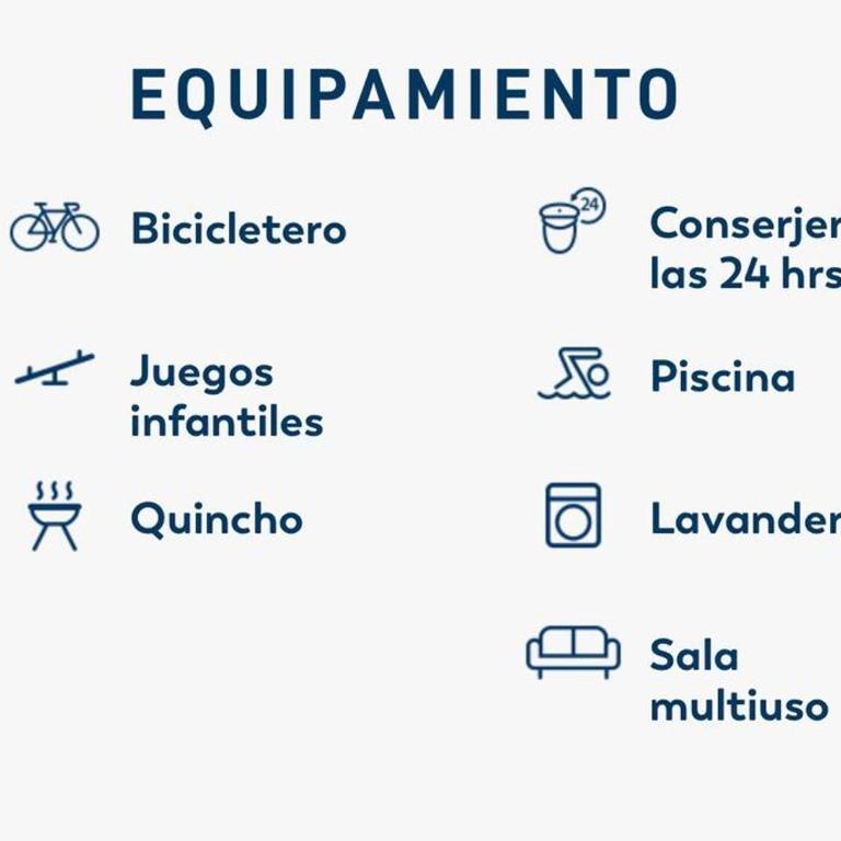 Dpto Equipado Condonominio Sector Puertas del Mar - Two-Bedroom Apartment - 5