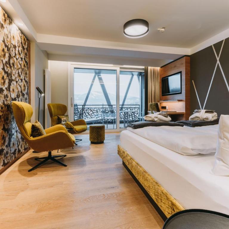 Rosenalp - Gesundheitsresort & Spa - Doppelzimmer mit Bergblick - 1
