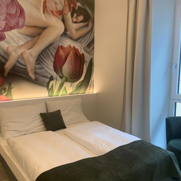 ART-INN Design Self-Check-in-Hotel - Doppelzimmer - Bett 1,60 m - 2