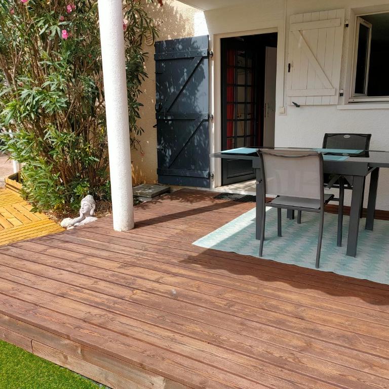 T2 rez-de-jardin Piscine 3x5m près d'Arcachon - Appartamento con 1 Camera da Letto - 4