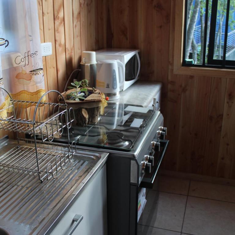 Cabañas Don Thor, Villarrica a Licanray kilometro 19 - Three-Bedroom Apartment - 11