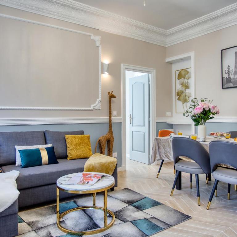 Charmant 100m2 avec 3CH - Romantique Centre Ville - Appartement Deluxe - 12
