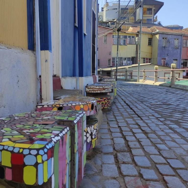 Vista Mar Loft Apartment Downtown Valparaíso - Double Room with Private Bathroom - 24