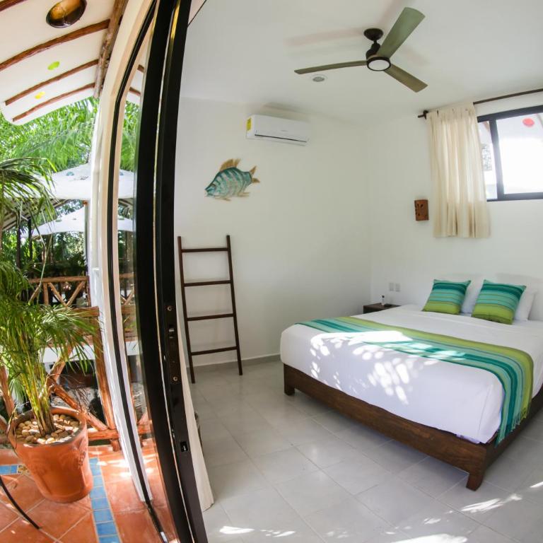Maison Bacalar - Habitación Deluxe con cama extragrande - 14