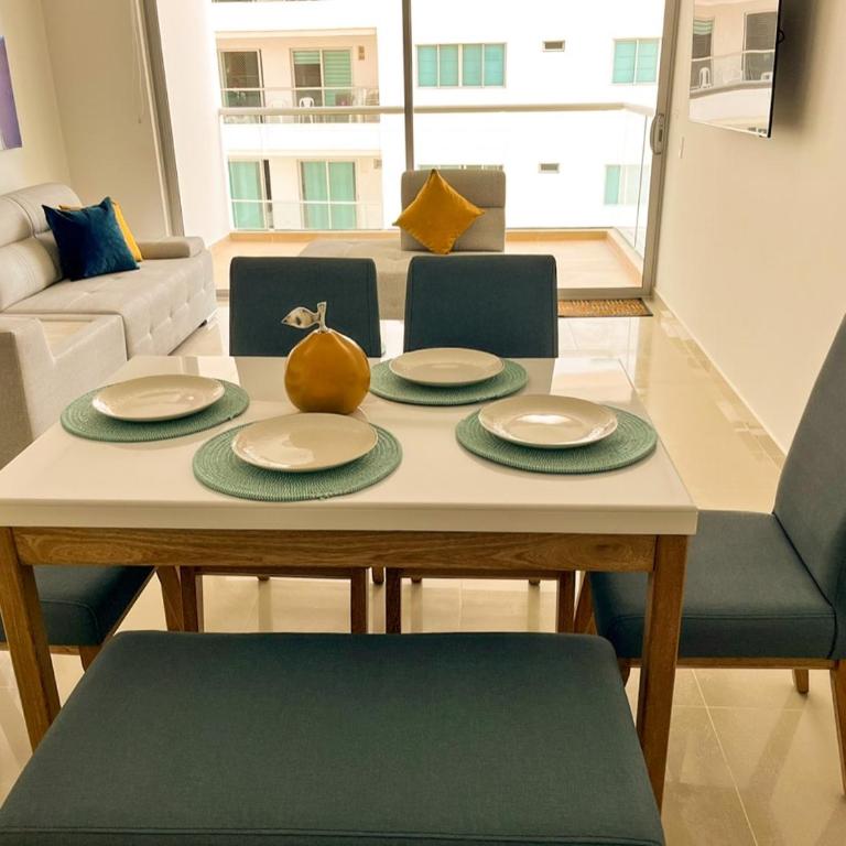 Exclusivo Apartamento Frente Al Mar En Cartagena - Apartamento con vistas al lago - 5