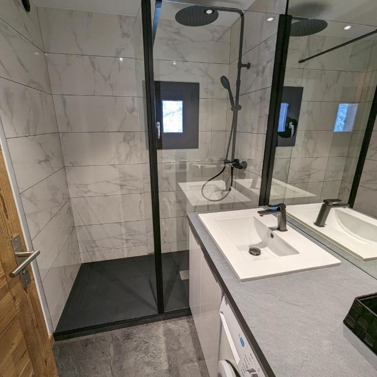 2 pièces rénové avec parking et wifi, animaux admis - Les Saisies - FR-1-293-239 - Appartement (4 Adultes) - 2