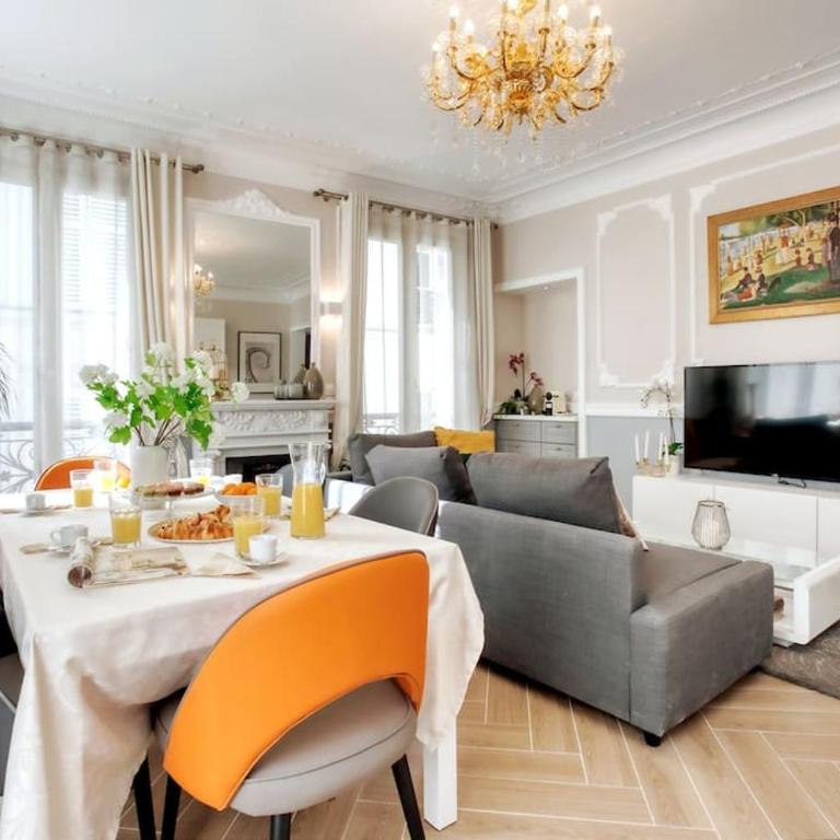 Elégant 120m2 3CH quartier Romantique Centre Ville - Appartement 3 Chambres - 2