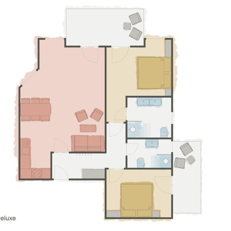 VAYA Kaprun - Deluxe Apartment mit 2 Schlafzimmern - 5