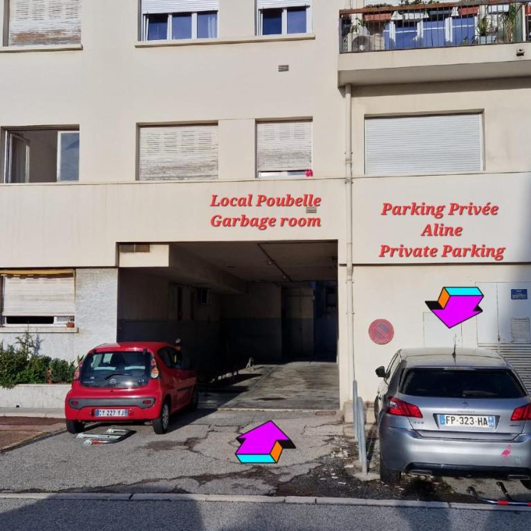 Nice Charmant 3 pièces proche mer Parking - Appartement 2 Chambres - 20
