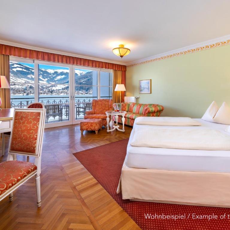 Grand Hotel Zell am See - Deluxe Doppelzimmer mit Seeblick - 2