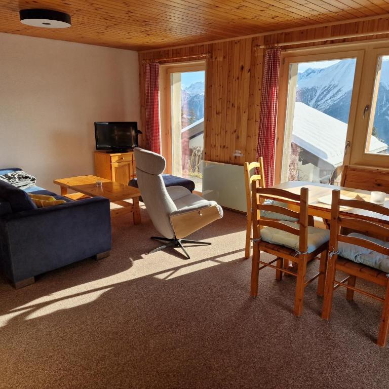 Bettmeralp Chalet Zendorn - Apartamento con vistas a las montañas - 20