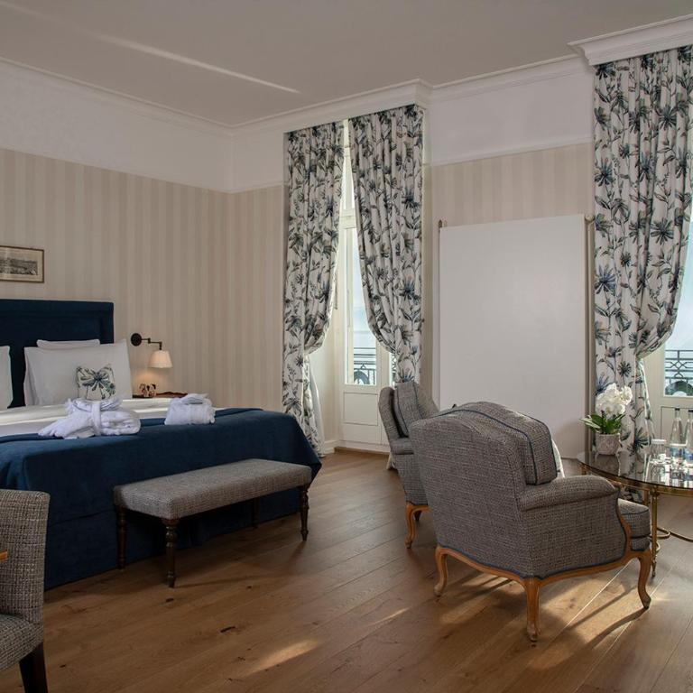 Hôtel Des Trois Couronnes & Spa - The Leading Hotels of the World - Deluxe Doppelzimmer mit Seeblick - 4