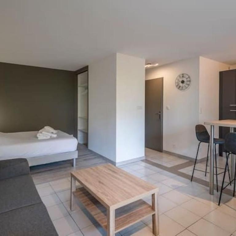 joli appartement avec balcon proximité lac - Apartment mit 1 Schlafzimmer - 14