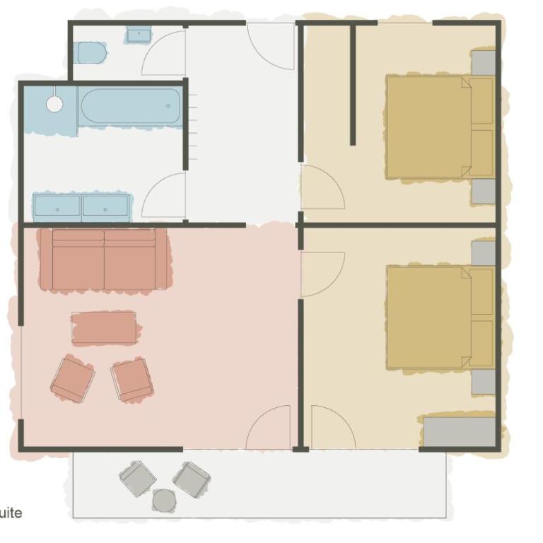 VAYA Post Saalbach - Penthouse-Suite II mit 2 Schlafzimmern - 7