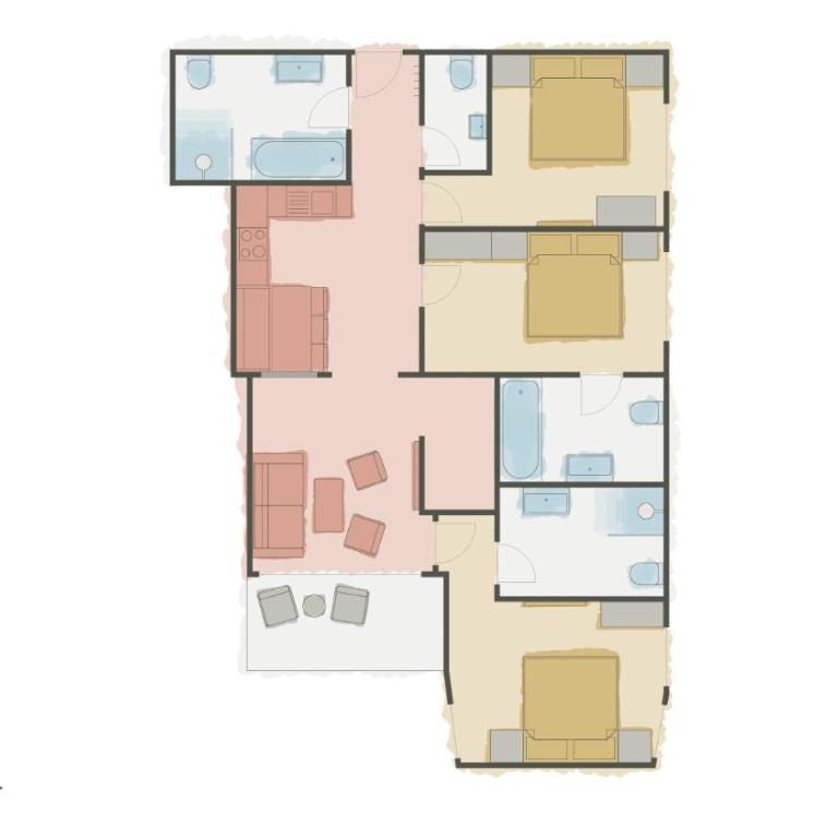 VAYA St Zeno Serfaus - Deluxe Apartment mit 3 Schlafzimmern - 6