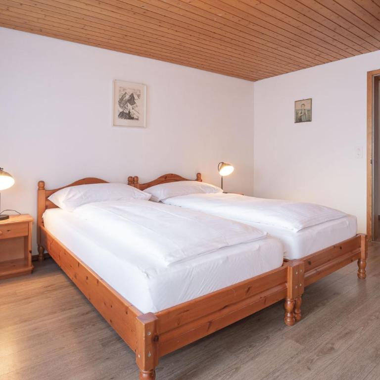 Apartment Jungfrau Lodge - Four-Bedroom Apartment with Balcony and Eiger View - 12