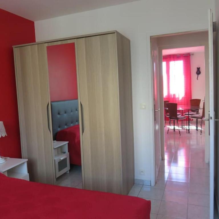NICE NORD 2 PIECES CALMES,WIFI,CLIM,BALCON,PARKING - Apartment mit 1 Schlafzimmer - 2