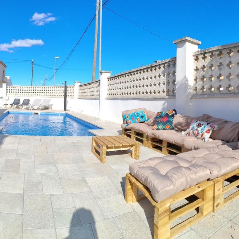 398-casa con piscina privada - Casa de 3 dormitorios - 1
