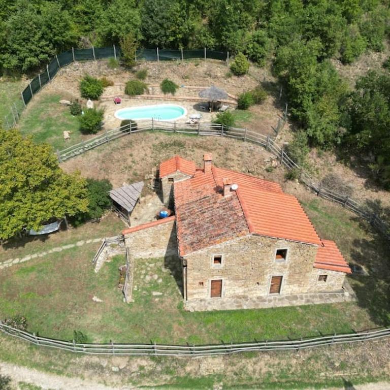 Agriturismo con piscina in Toscana, Tribbiano - Casa con 2 Camere da Letto - 1