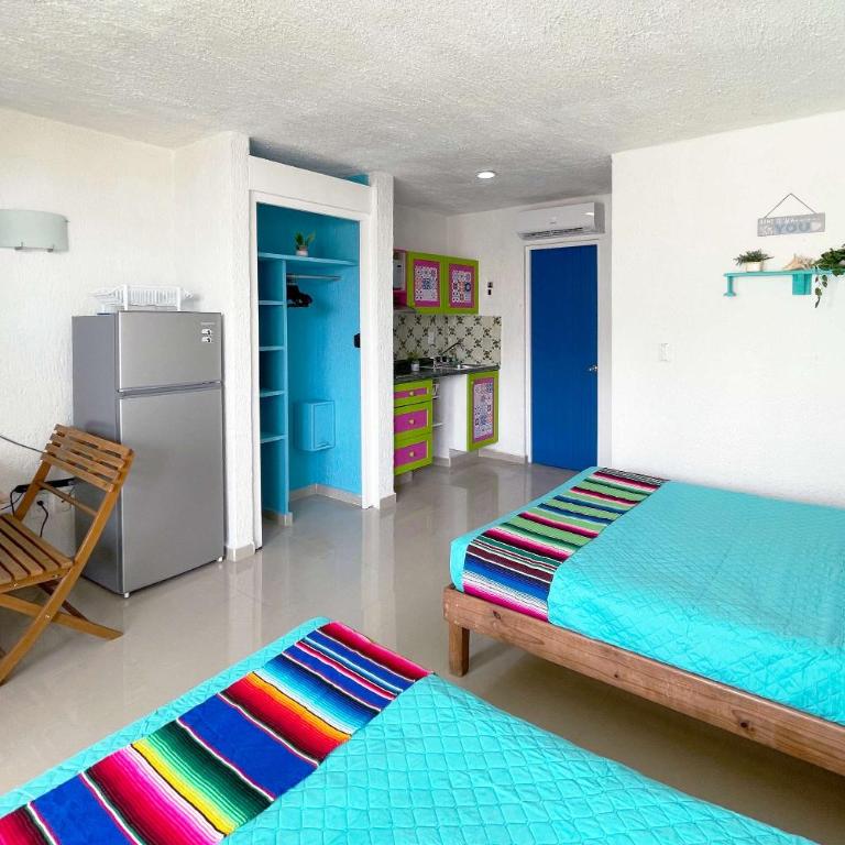 Renovated Studio in Cancun Beach at the Hotel Zone - One-Bedroom Apartment - 9