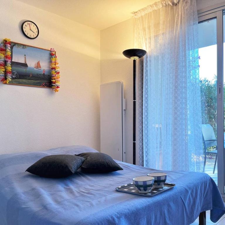 Appartement familial climatisé avec piscine, terrasse et parking - 5 couchages - Le Lavandou - FR-1-251-426 - Appartement - 6
