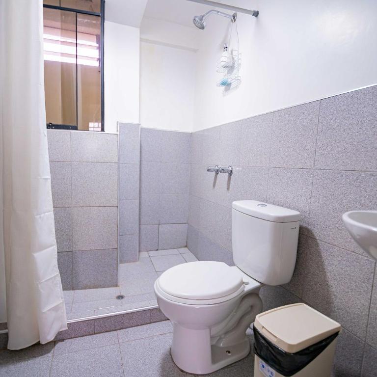 Minidepartamento KIRI para familias con terraza cerca al Aeropuerto de Juliaca- Puno-PERÚ,con agua caliente - Apartamento con terraza - 9