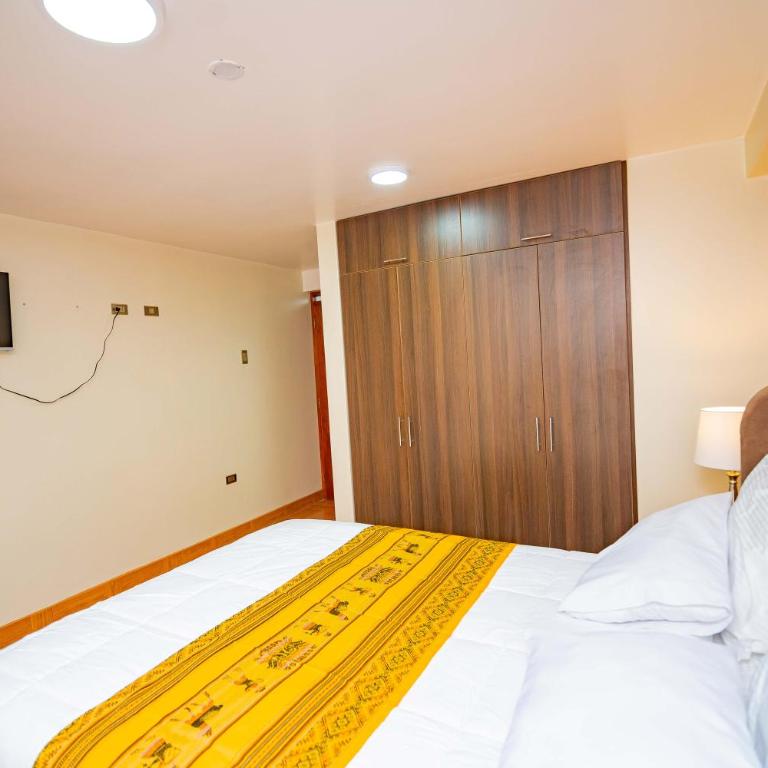 Departamentos KIRI para familias o empresas que viajan en grupo cerca al Aeropuerto Juliaca, con agua caliente - Apartment with Terrace - 3