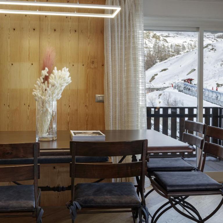 HelloCHALET - The View - Ski to door with Matterhorn view - Appartamento con Terrazza - 9