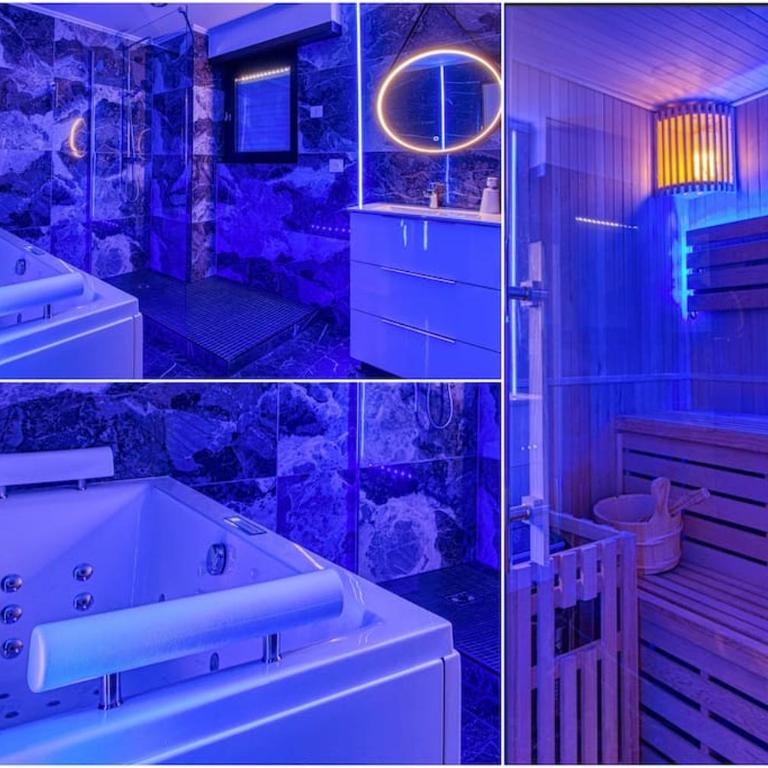 Appart Hotel avec Sauna, Jacuzzi, - Appartamento con 1 Camera da Letto - 11