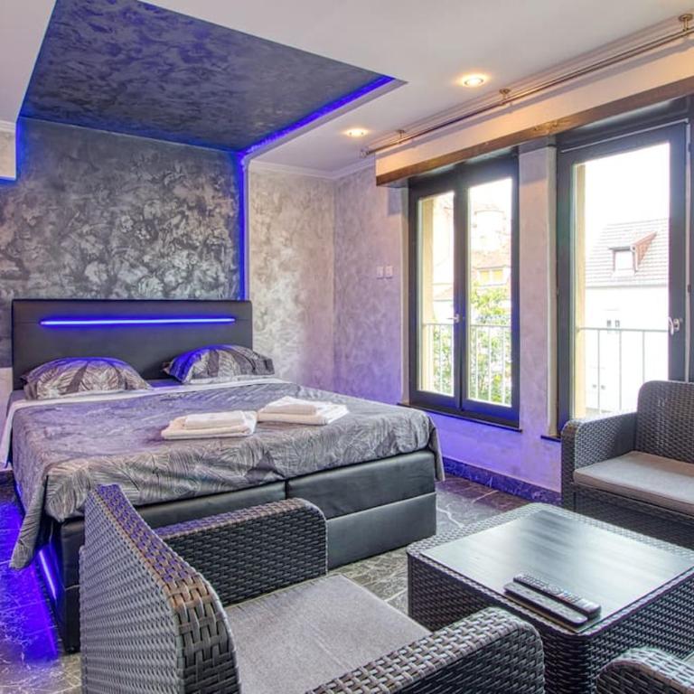 Appart Hotel avec Sauna, Jacuzzi, - Appartamento con 1 Camera da Letto - 14