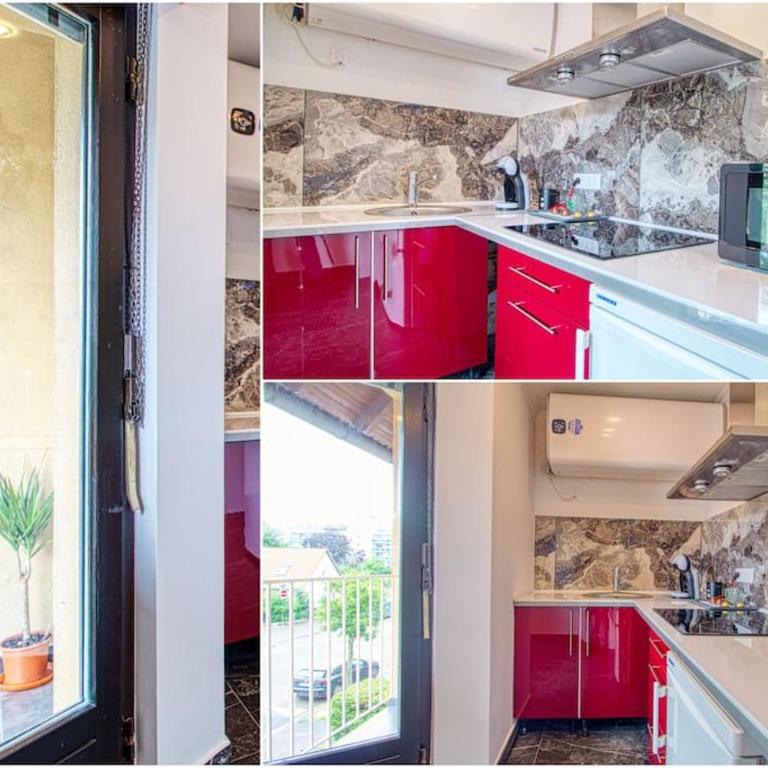 Appart Hotel avec Sauna, Jacuzzi, - Appartamento con 1 Camera da Letto - 6
