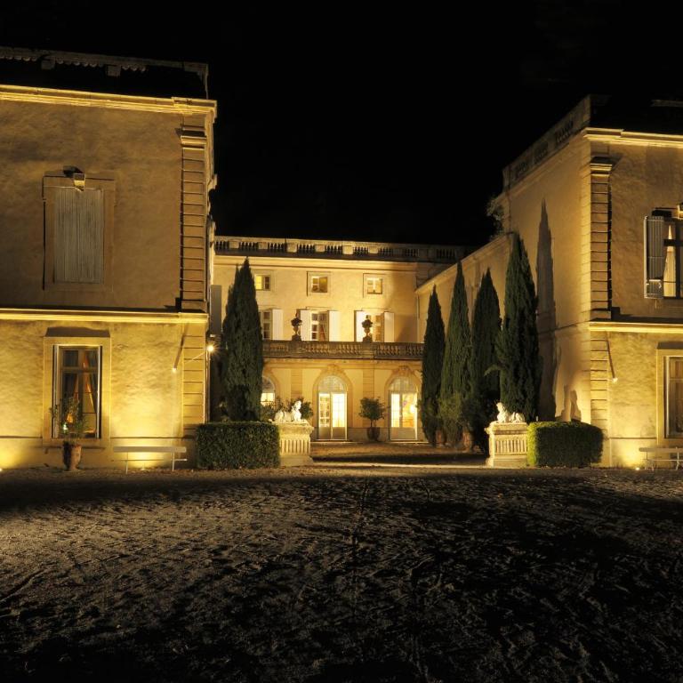 Chateau de Raissac - Chambre Double de Luxe Jaune - Vue sur Jardin - 3