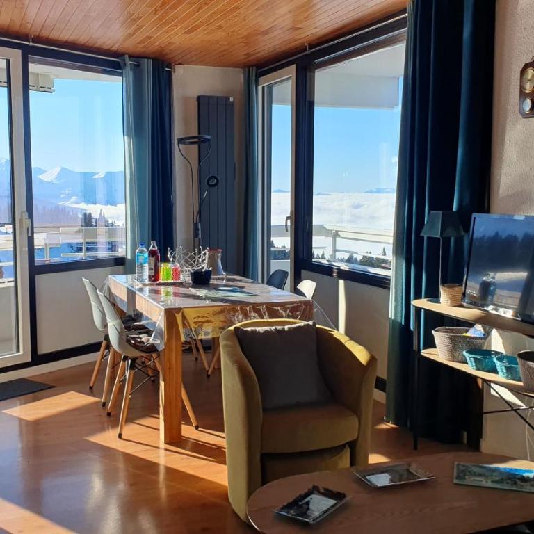 Chamrousse 1750 Roche Béranger 50m2 4-6pers Vue panoramique - Appartamento con 2 Camere da Letto - 8