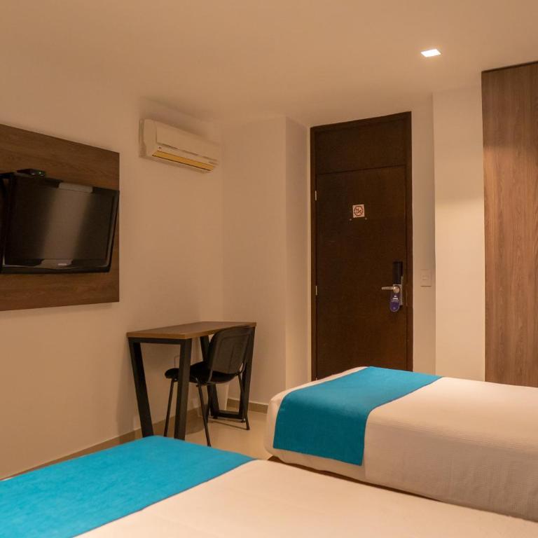 Hotel San Gabriel - Habitación Doble - 2 camas - 1