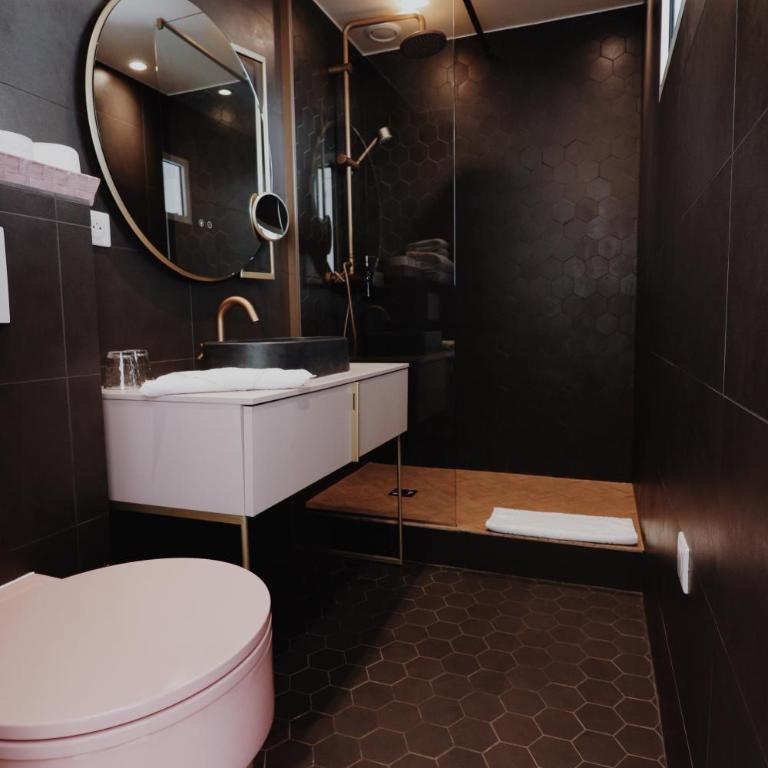 Le Rose Thé - Chambre Double avec Jacuzzi et Terrasse Privée - 15