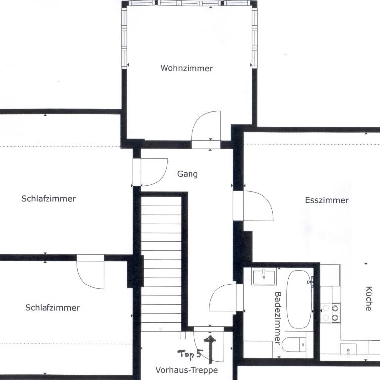 Altes Pfarrhaus - Appartement 2 Chambres - 9