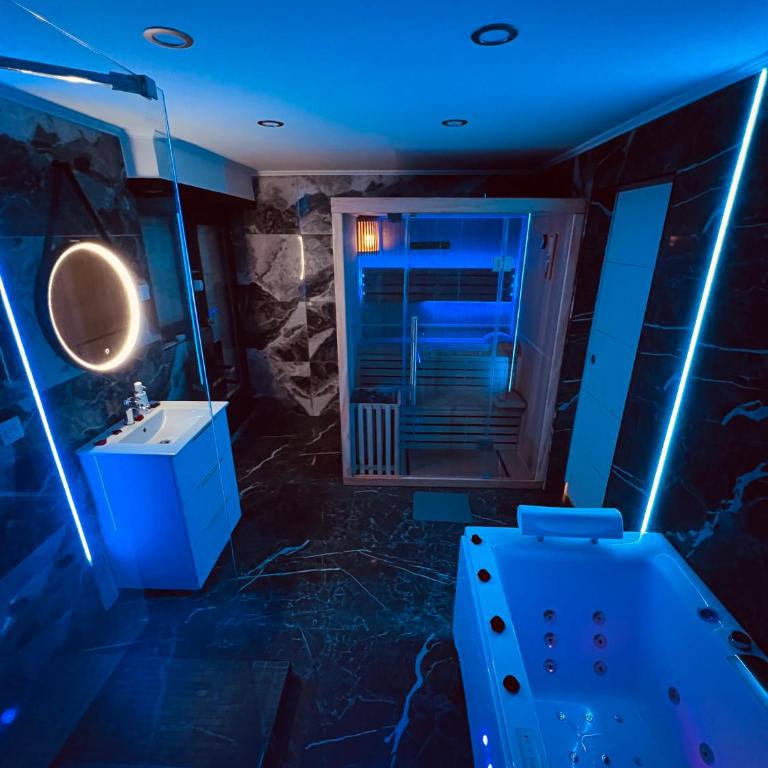 Appart Hotel avec Sauna, Jacuzzi, - Appartamento con 1 Camera da Letto - 3