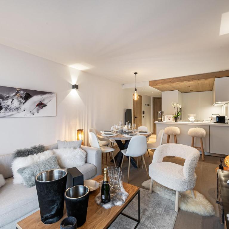 Magnifique appartement 76m² à Courchevel, proche pistes, 3 chambres, parking - Apartamento de 2 dormitorios - 2