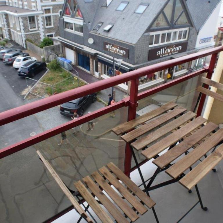 Appt Perros Guirec sur plage Trestraou et côte granit rose - Apartment mit 1 Schlafzimmer - 5