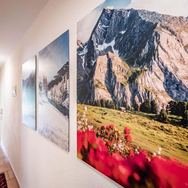 Gästehaus Wiesengrund & Apart Sporer - Comfort Apartment Top 1 mit 2 Schlafzimmern und Bergblick (2-5 Erwachsene) - 11