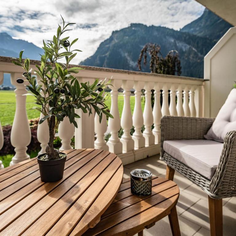 Gästehaus Wiesengrund & Apart Sporer - Comfort Apartment Top 1 mit 2 Schlafzimmern und Bergblick (2-5 Erwachsene) - 10