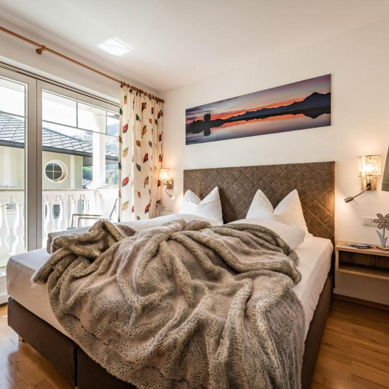 Gästehaus Wiesengrund & Apart Sporer - Comfort Apartment Top 1 mit 2 Schlafzimmern und Bergblick (2-5 Erwachsene) - 22