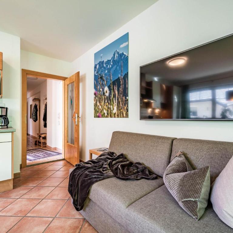 Gästehaus Wiesengrund & Apart Sporer - Comfort Apartment Top 1 mit 2 Schlafzimmern und Bergblick (2-5 Erwachsene) - 26