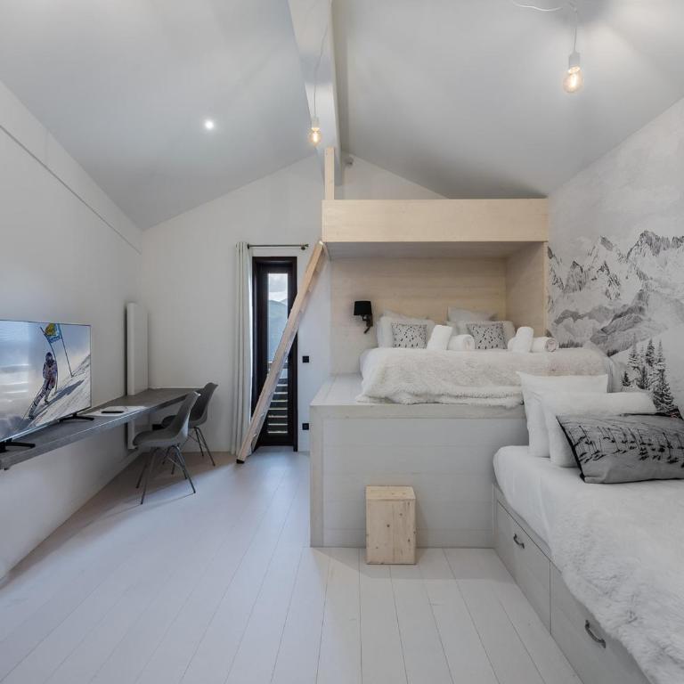 Luxueux Duplex à Courchevel 1550 - 11 Pers, Cheminée, WiFi, 2 Parking - FR-1-562-70 - Appartement - 3