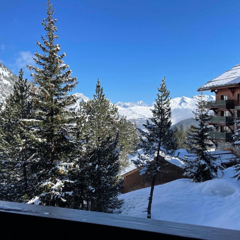 Arc 1950 Ski in Ski out and Spa- Newly refurbished 153 Sources De Marie- 2 bedroom , 2 bathroom-Sleeps 4-6, Mont Blanc view from every window, Free WiFi - Appartement 2 Chambres - 30